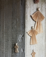 House Doctor Angels ornament natural 12 cm på væg - Fransenhome
